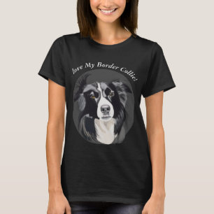 Camiseta Eu Amo Minha Fronteira Collie