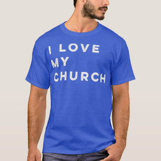 Camiseta Eu Amo Minha Igreja