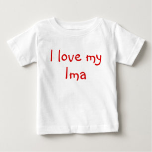 Camiseta Eu amo minha Ima