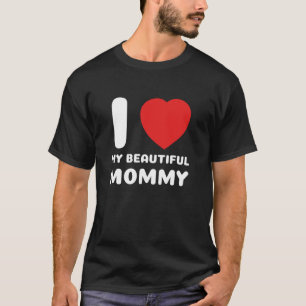 Camiseta Eu Amo Minha Linda Mamãe Dia Das Mães Lindo Bo
