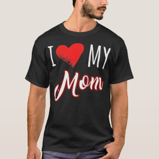 Camiseta eu amo minha mãe