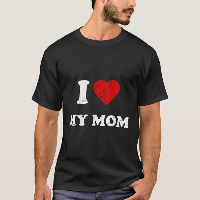 Camiseta Eu Amo Minha Mãe (Frente)