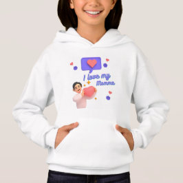 Camiseta eu amo minha mãe