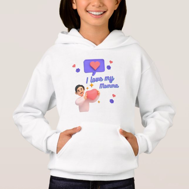 Camiseta eu amo minha mãe (Frente)