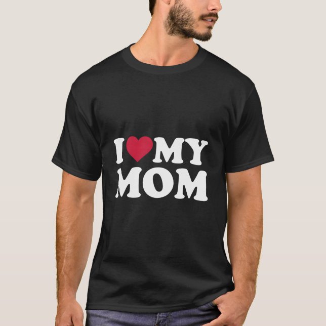Camiseta Eu Amo Minha Mãe (Frente)
