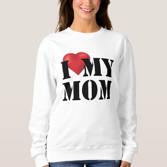 Camiseta Eu Amo Minha Mãe (Frente)