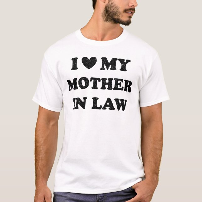 Camiseta Eu Amo Minha Mãe De Direito Engraçado Sarcástico (Frente)