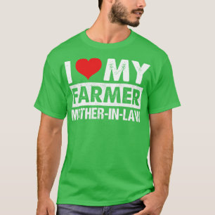 Camiseta Eu Amo Minha Mãe FarmadoraEm Lei Orgulhosa FilhoEm