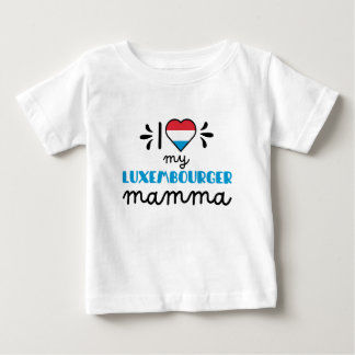 Camiseta Eu amo minha mãe luxemburguesa e fofa