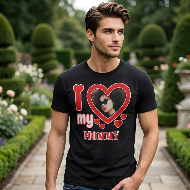 Camiseta Eu Amo Minha Mãe Personalizado (Criador carregado)