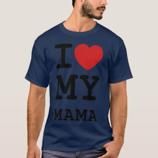 Camiseta Eu Amo Minha Menina Mama