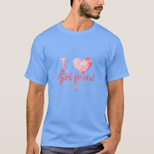Camiseta Eu amo minha namorada