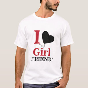 Camiseta Eu Amo Minha Namorada