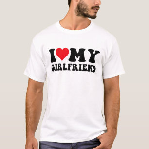 Camiseta Eu Amo Minha Namorada