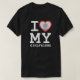 Camiseta Eu Amo Minha Namorada Mais Do Que Nunca Foto De T- (Frente do Design)