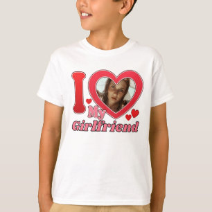 Camiseta Eu Amo Minha Namorada, Namorada
