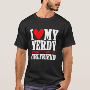 Camiseta Eu Amo Minha Namorada Nerd Casal Namorado