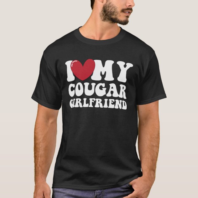 Camiseta Eu Amo Minha Namorada Puma  (Frente)