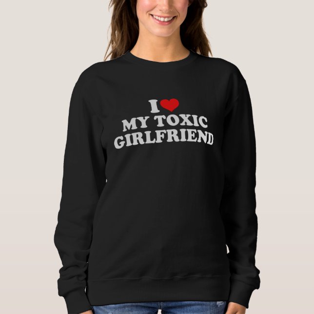 Camiseta Eu Amo Minha Namorada Tóxica (Frente)