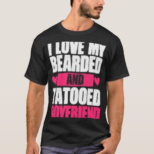 Camiseta Eu Amo Minha Namorado Namorada E Tatuada Namorada