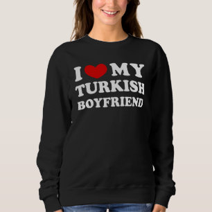 Camiseta Eu Amo Minha Namorado Turca, Eu Corto Minha Bo Tur