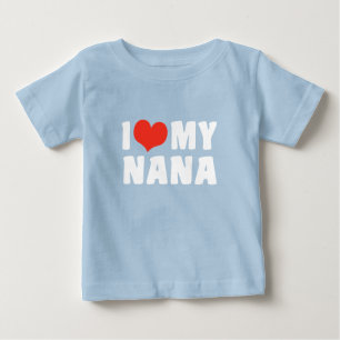 Camiseta Eu amo minha Nana