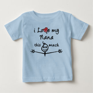 Camiseta Eu amo minha Nana! (Avô)