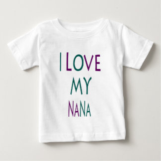 Camiseta Eu Amo Minha Nana Baby Tee