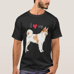 Camiseta Eu amo minha Norrbottenspets