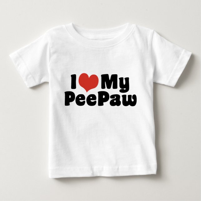 Camiseta Eu Amo Minha PeePaw (Frente)