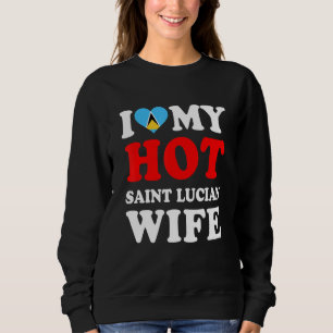 Camiseta Eu amo minha quente esposa são-lucense presente en