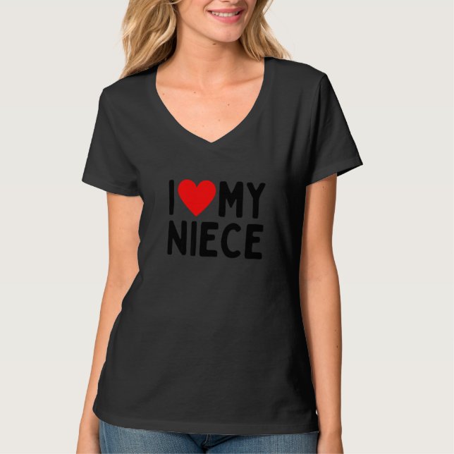 Camiseta Eu Amo Minha sobrinha (Frente)