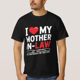 Camiseta Eu amo minha sogra