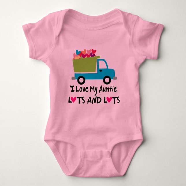 Camiseta Eu amo minha tia Presente (Frente)