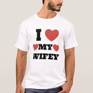 Camiseta Eu amo minha Wifey