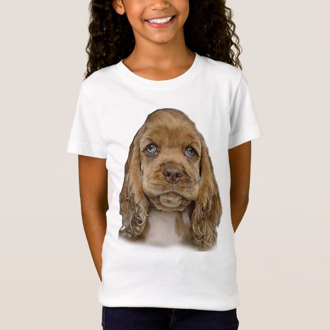 Camiseta Eu amo minhas capas de telefone de poodle (Frente)