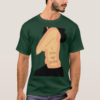 Camiseta Eu amo minhas cicatrizes