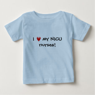 Camiseta Eu amo minhas enfermeiras de NICU!