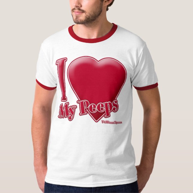 Camiseta Eu amo minhas espreitadelas (Frente)