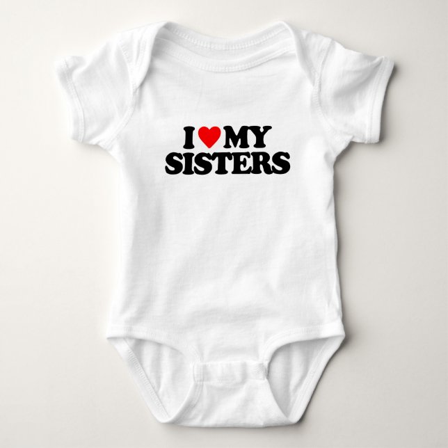 CAMISETA EU AMO MINHAS IRMÃS (Frente)