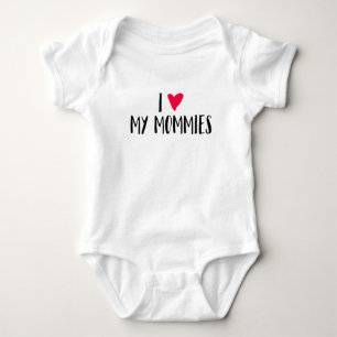 Camiseta Eu amo minhas mamãs