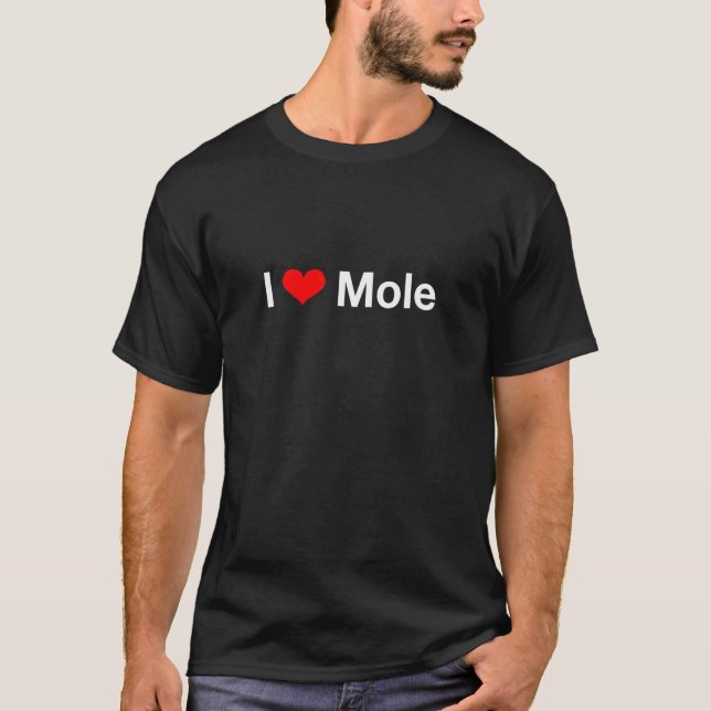 Camiseta Eu Amo Mole (Frente)