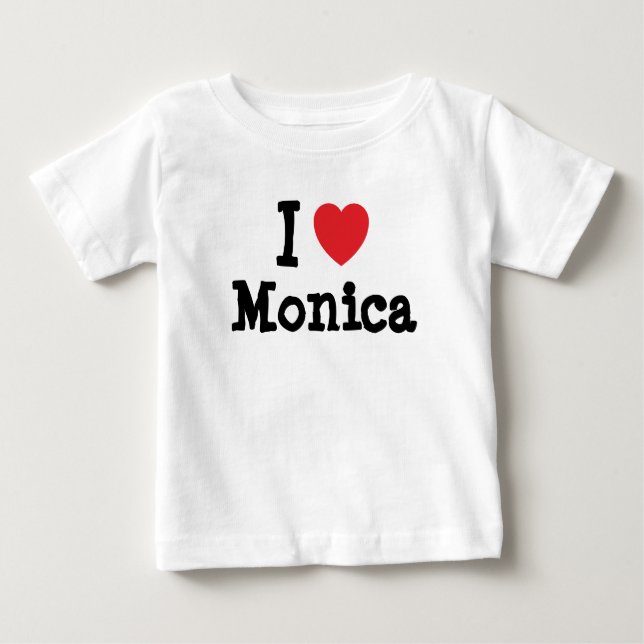 Camiseta Eu amo Monica Heart Shirt (Frente)