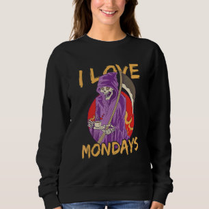 Camiseta Eu Amo Montes Fechados, Esqueleto, Ceifador