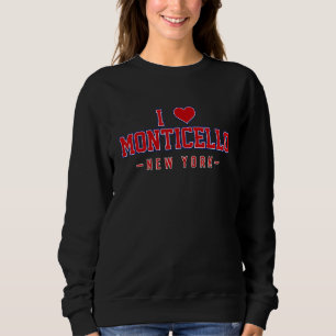 Camiseta Eu Amo Monticello New York