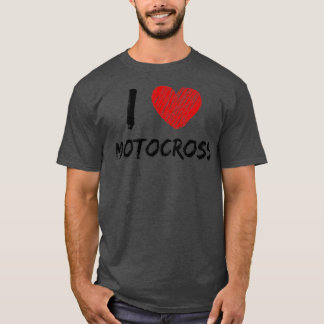 Camiseta Eu Amo Motocross
