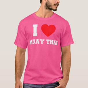Camiseta Eu Amo Muay Thai
