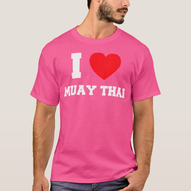 Camiseta Eu Amo Muay Thai (Frente)