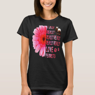 Camiseta Eu Amo Muito As Mulheres Flores De Furões