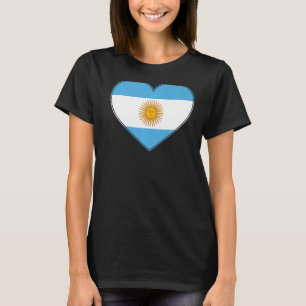 Camiseta Eu amo mulheres argentinas, mulheres argentinas, h